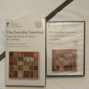 Cooking Class DVD and Book Set: Essential Secrets of Spices in Cooking *NWT*